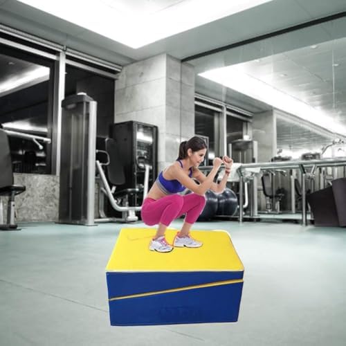 Portable Folding Incline Exercise Mat for Home Workouts, Aerobics, Gymnastics, and Stretching - Compact, Easy to Store, Ideal for Fitness Enthusiasts