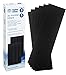 Fette Filter True HEPA Filter Compatible with GermGuardian FLT4825 models AC4300/AC4800/4900 Series Air Purifiers (Pre-Filters)