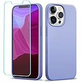 【Compatibilidad】 - Esta funda de silicona líquida suave solo es compatible con la funda iPhone 13 Pro, 6,1''. Esta funda tiene una apariencia simple y generosa y está disponible en una variedad de colores para combinar con tu atuendo o estado de ánimo diario. También te proporcionamos un protector de pantalla.