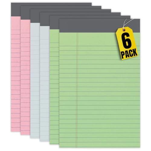 Blocs-notes légaux 12,7 x 20,3 cm pour organiser vos réunions et listes au bureau