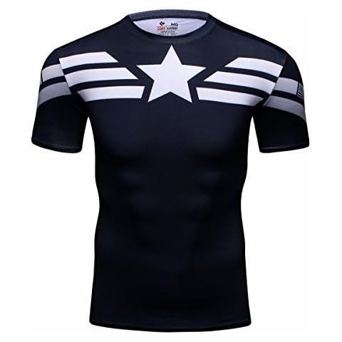 Cody Lundin Camiseta manga corta hombres superhéroes Cover