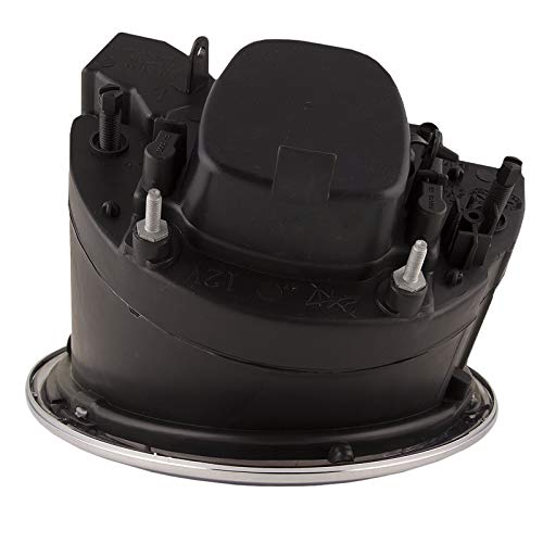 Perde Compatible With Mini Cooper Black Headlight Set Halogen Left Driver Right Passenger Pair #TOP4