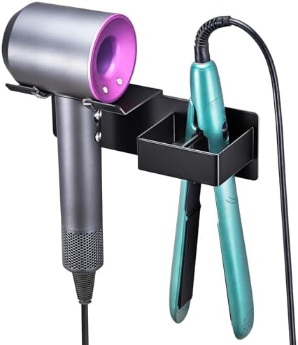 Porte Seche Cheveux et Lisseur Support Seche Cheveux Support Port...