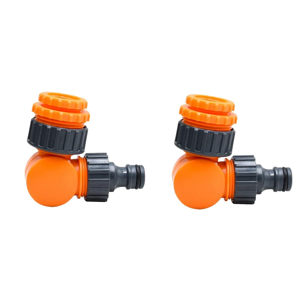 Littimoon Garden Hose Connector, Faucet Adapter, Hose Quick Connect Watering Irrigation 2PCS