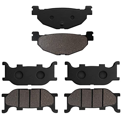 Cyleto Plaquettes de Frein Avant et Arrière pour Yamaha XP500 XP 500 T-Max Tmax 500 2004-2008 MT-03 660cc 2006-2012 XV 1100 Virago 1999 XVS 1100 Dragstar 1999-2004 - Image 3