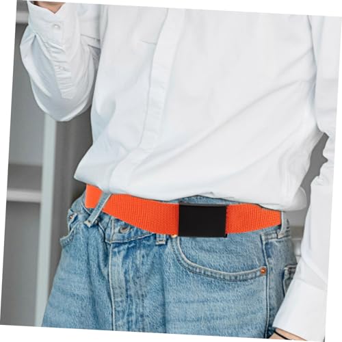 2pcs Adjustable Men Casual Web Belt Versatile Fabric Waist Belt for Work Daily Wear and Students Heavy Duty Design with Easy Use Buckle4