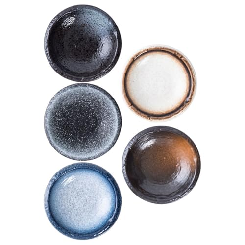 Céramique de style simple Healeved coupelles durables et raffinées