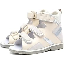 princepard Orthopedic Sandals for Kids,Summer Children High Top Shoes for Boys and Girls,with Arch and Ankle Support,Anti-slip Soles