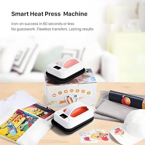 Máquina portátil de impresión para camisetas 500W miniatura 3