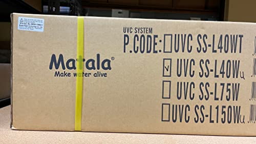 Matala Clarificador UV Acero Inoxidable 40w 2" miniatura 1