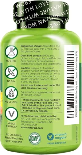 NATURELO One Daily Multivitamin for Men (50+) - with Natural Food-Based Vitamins, Minerals, Fruit & Veg Extracts - Optimally Formulated for Men Over 50-120 Vegan Capsules | 4 Month Supply - Image 3