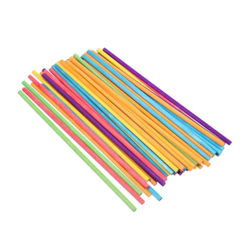 Vaguelly 50Pcs Wooden Rhythm Sticks for Durable Educational Musical Instruments for Classroom Activities Sensory Play and Music Learning