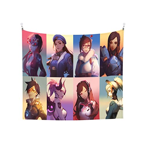 Overwatch �I�[�o�[�E�H�b�` �^�y�X�g���[ �A�j���A���r���O���[���A�x�b�h���[���A���̑��� �p�[�\�i���M�t�g150*130cm