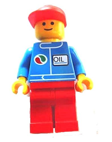 Preisvergleich Produktbild LEGO City - seltene Minifigur Mechaniker oct050 - Tankstelle Octan