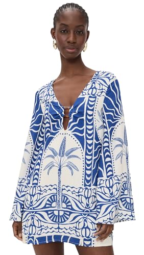 Seven Wonders Women's Caledeira Long Sleeve Mini Dress, Joanna Blue, S — gift idea for moms · $119.00