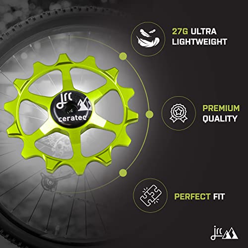 Image of SRAM Eagle Compatible 12 /14T Ceramic Pulley Wheels by JRC Components