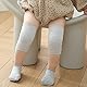 Simoda Baby Krabbeln 3 Paar Baby Knieschoner und 3 Paar Baby Socken,Anti Rutsch Krabbelhilfe mit Gummipunkte Krabbelschoner Stulpen Knieschützer für Kleinkinder 1-3 Jahren
