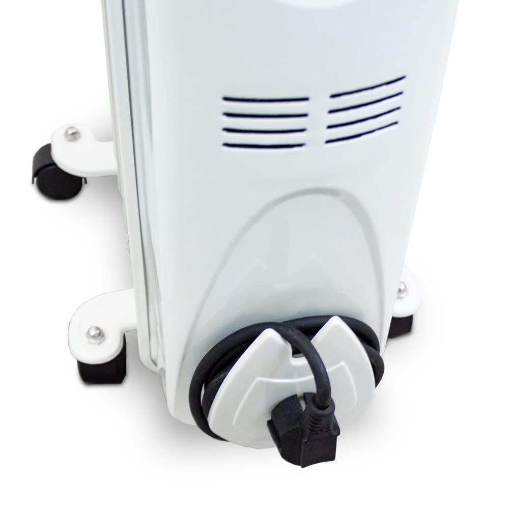 Bituxx 2500W elektrischer Ölradiator Öl Radiator Heizkörper 3 Heizstufen (2500, watts)