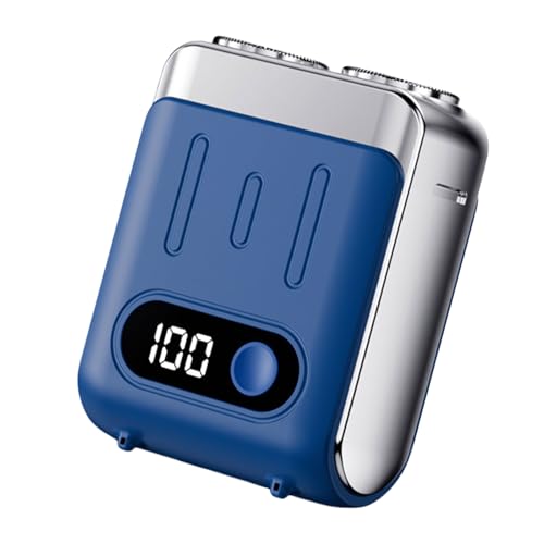 Travel Friendly Men Electric Trimmer with Quiet Performances and Digital Display Beard Grooming Tool for Man Beard