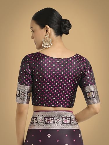 Monjolika Fashion banarasi silk saree in soft silk – image 6