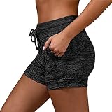 Short de Sport, Short à Cordon élastique Respirant décontracté pour Centre de Remise en Forme pour l'extérieur pour Personne en Forme