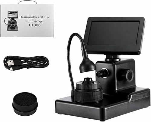 Microscope à ceinture de diamant 4,3 pouces avec 2 terrasses d'observation pour traitement