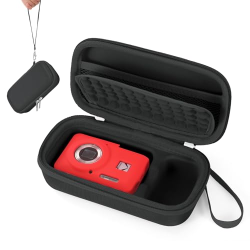 Funda para cámara compatible con KODAK PIXPRO FZ55/FZ45 negro miniatura 1
