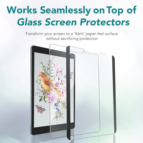 Bellemond W23SGTS9PLKMG Magnetic Kent Paper Screen Protector - Compatible With Samsung Galaxy Tab S9 Fe / S9 / S8 / S7-11 Inch - Nib Wear Reduction & Anti-Reflection Surface thumb #4