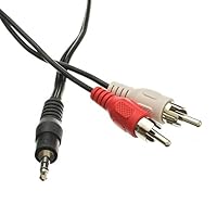 Algopix Similar Product 9 - 35mm Stereo to RCA Audio Cable 35mm