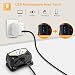 Linterna Frontal LED Recargable, Gritin Linterna Frontal Cabeza USB COB 8 Modos...