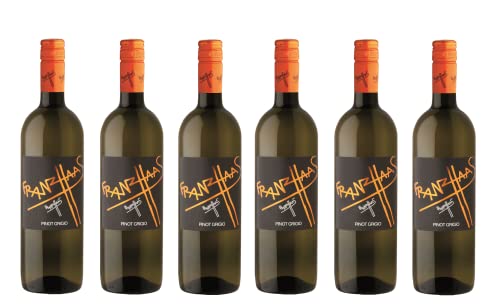 6x 0,75l - Franz Haas - Pinot Grigio - Vigneti delle Dolomiti I.G.P. - Südtirol - Italien - Weißwein trocken Cover