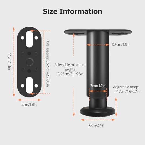 Supports de lit rétractables pour optimiser l'espace sous le lit - 8