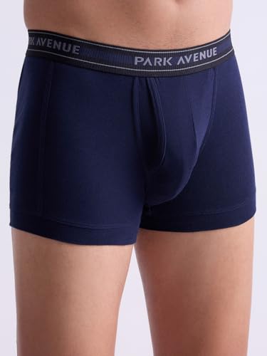 Image of Park Avenue Men Regular Fit Solid Pattern Pure Cotton Trunk Pack of 2