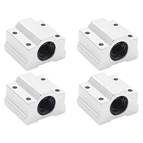 Bloc de glissement SCS20UU en aluminium et roulement de guidage pour axe 3D