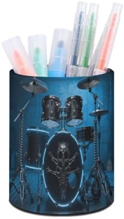 Cool Drum Round Pen Holder Desk Organizer for Office Home image 5