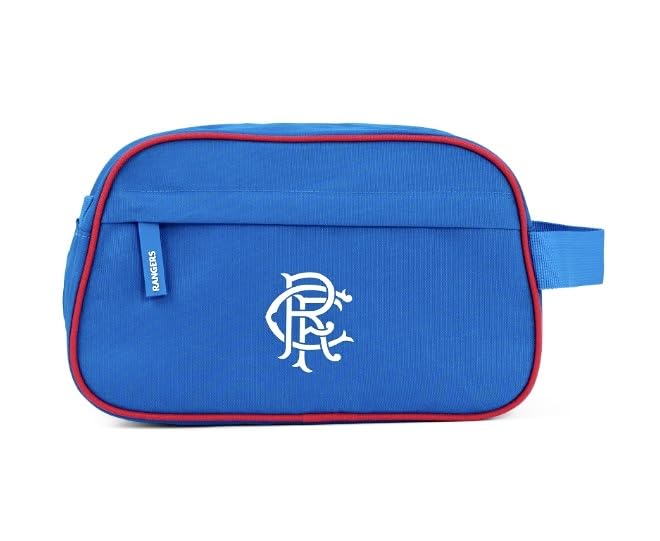 Glasgow Rangers FC Crest Wash Bag, Toiletries Bag - Official Football Gift, Men's Gift, Birthday, RFC