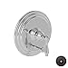 Newport Brass 5-852BP/56 Balanced Pressure Tub & Shower Diverter Plate With Handle Flat Black Seaport