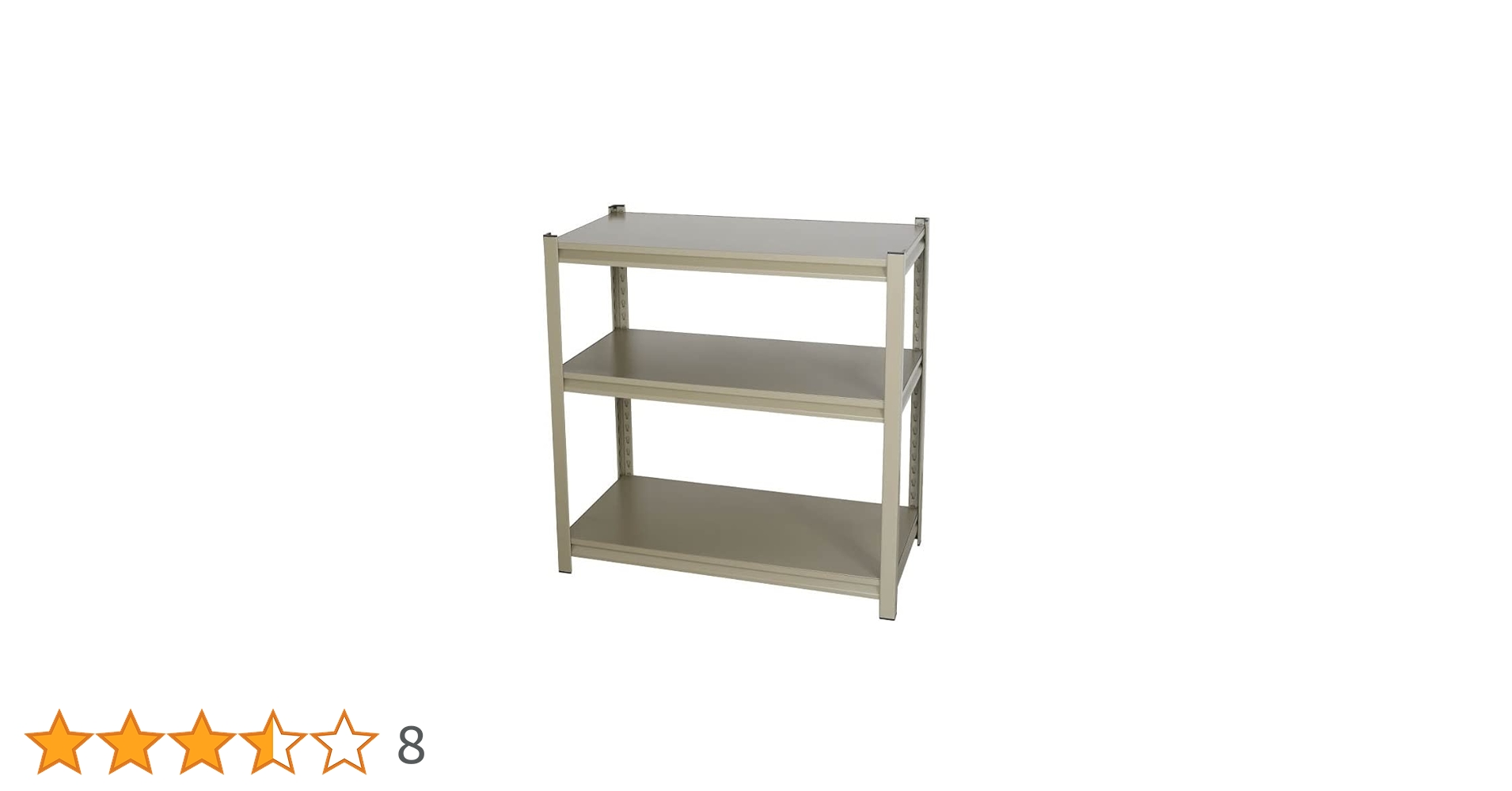 Amazon｜ダルトン(Dulton) スチールシェルフ 3レイヤー モスグレー