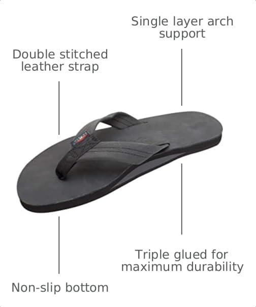 Image of Rainbow Sandals Men's Single Layer Premier Leather