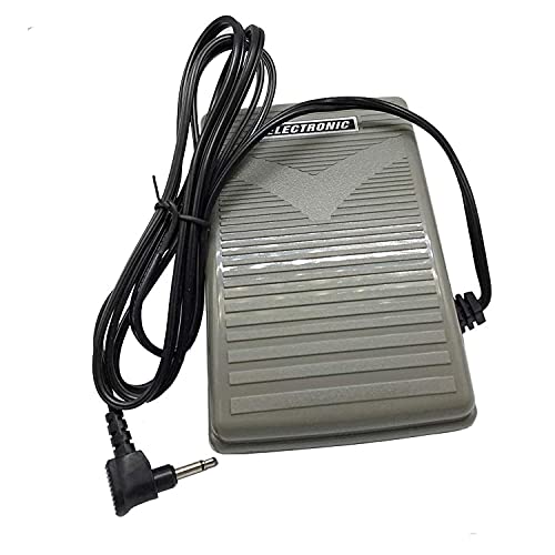 YICBOR Foot Control Speed Pedal & Cord (DC15V) #4C-337G for Singer Viking White Bernina Sewing Machine #141000948