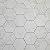 Soulscrafts Italian White Carrara Marble 4 Inch Hexagon Mosaic Tile Matte for Kitchen Backsplash Bathroom Wall & Floor Tile 5 Sheets/Box