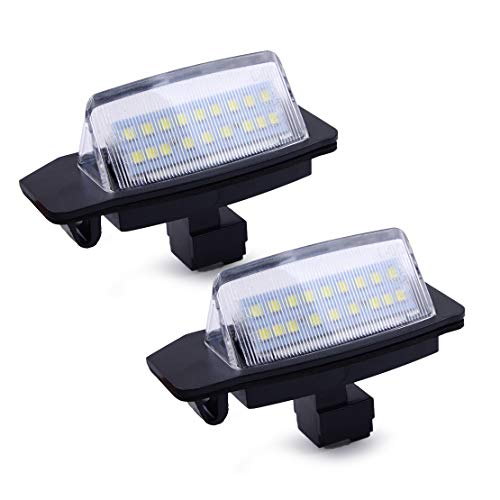 Voltage Automotive (10 Pack) White 168 Bulb For License Plate Light Side Marker Automotive Interior Light Dashboard Dome Light