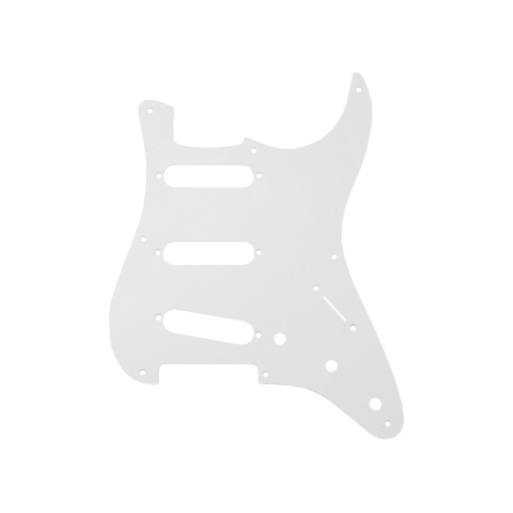 Fender 009-4245-049 puro de la vendimia 1-Ply cáscara de huevo con 8 perforaciones Monte '56 / '59 golpeador Stratocaster