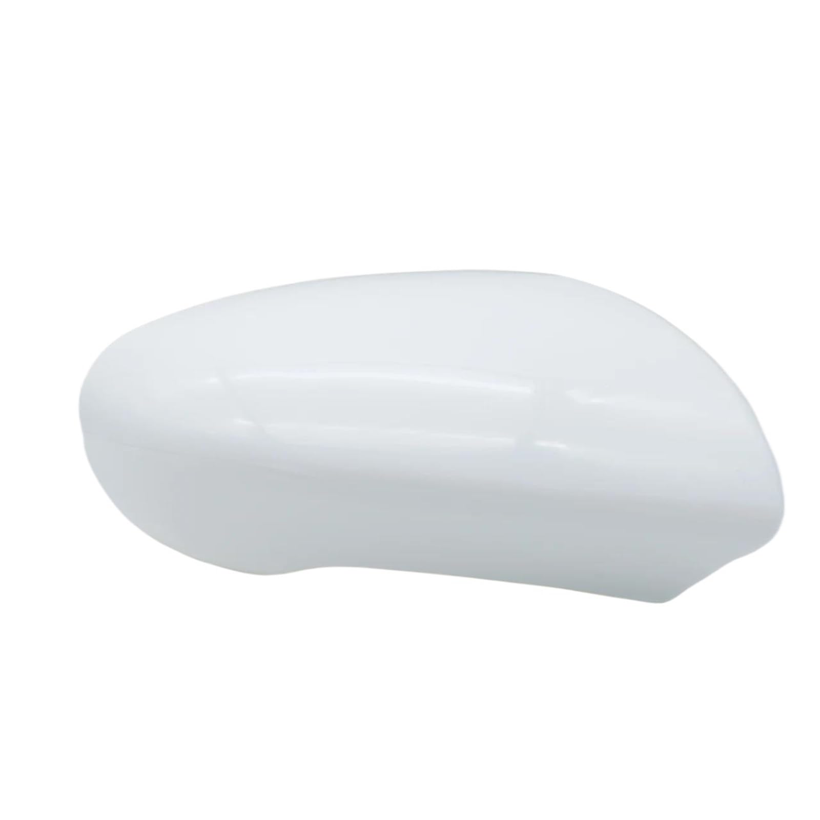Cubierta Lateral Espejo para N&issan para Qashqai J10 2007 2008 2009 2010 2011 2012 2013 2014 Cubierta Espejo Puerta ala Coche Pintada EN Color Blanco(Lado Derecho)