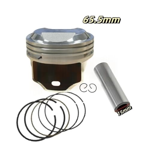 Cylindre piston moto 65.5mm segments kit pour CG150 175CC - 4