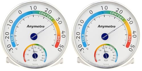 Thermomètre hygromètre sans pile pour contrôler l'humidité de la maison