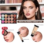 All in One Makeup Kit for Women Full Kit,Travel Makeup Set,Makeup Gift Set for Girls & Teen,Professional Makeup Kit Includes lash Clusters Kit Eyeshadow Lipstick Brow Pencil Eyeliner Brush Set - Image 5