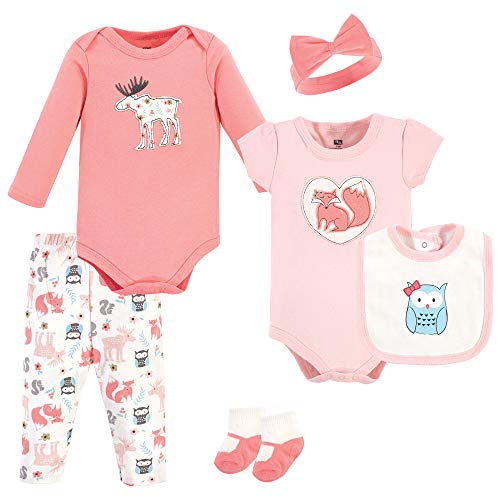 Image of Hudson Baby Unisex Baby Cotton Layette Set