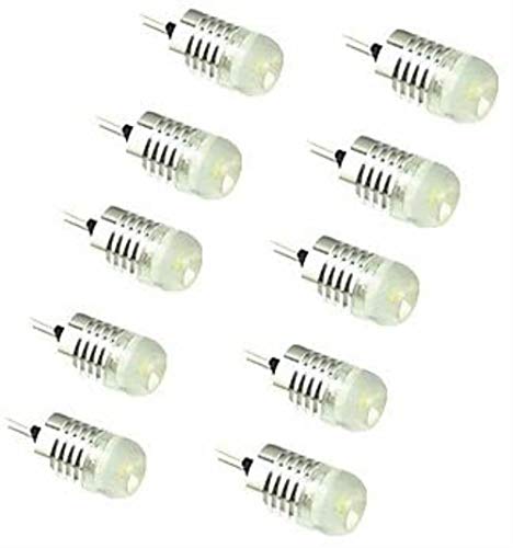 Ampoule LED G4 1.5W COB anti-surchauffe en aluminium blanc froid pour remplacer mini halogène
