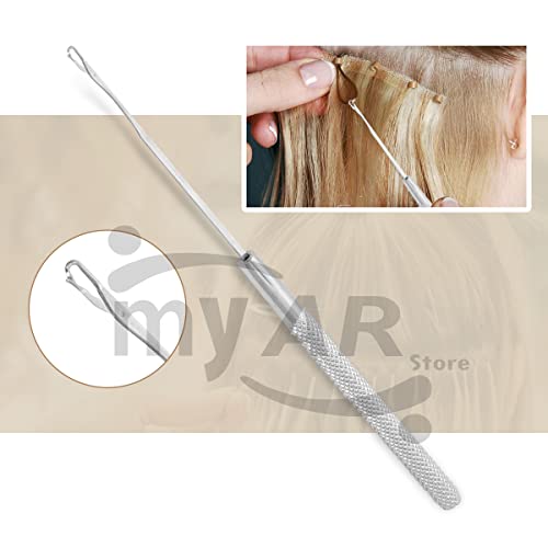 MY AR Store® Stainless Steel Professional 6" Hair Extension Pliers,Tools Set for Removing Micro Rings and Crushing Fusion Bond - Image 4